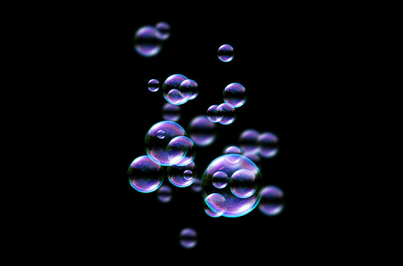11 bubbles photo overlay