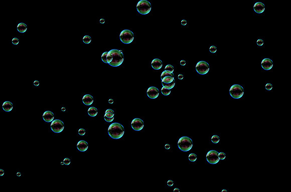 07 bubbles photo overlay