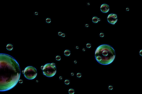 06 bubbles photo overlay