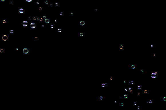 03 bubbles photo overlay
