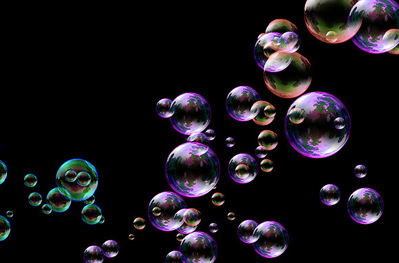 16 bubbles photo overlay