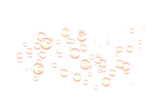 15 bubbles photo overlay