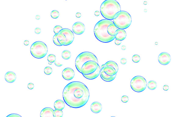 08 bubbles photo overlay