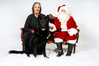 Black Shepherd Santa-