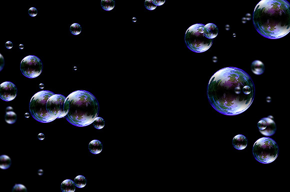 10 bubbles photo overlay