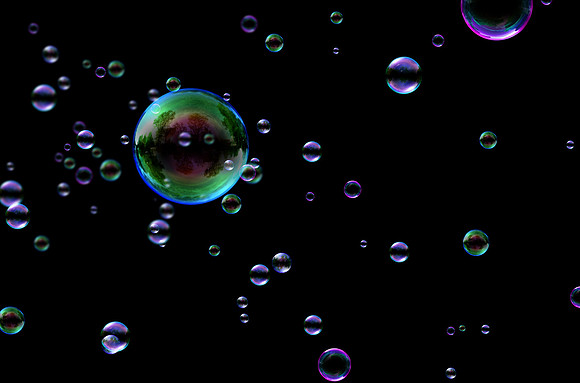01 bubbles photo overlay