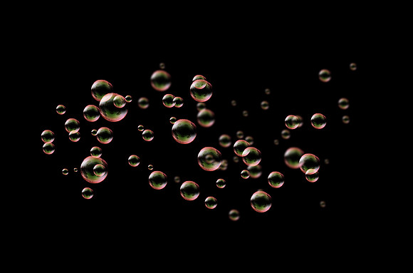 15 bubbles photo overlay