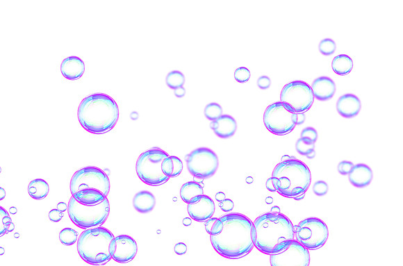 13 bubbles photo overlay