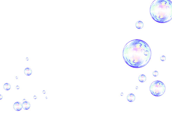 09 bubbles photo overlay
