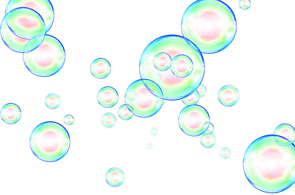 05 bubbles photo overlay