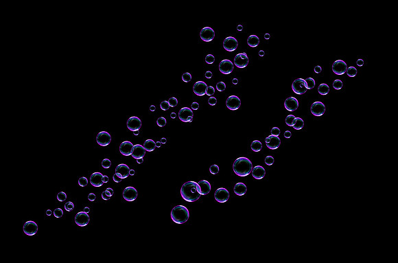 14 bubbles photo overlay