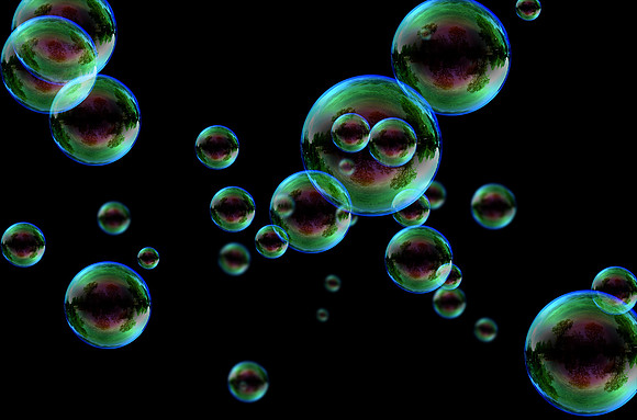 05 bubbles photo overlay