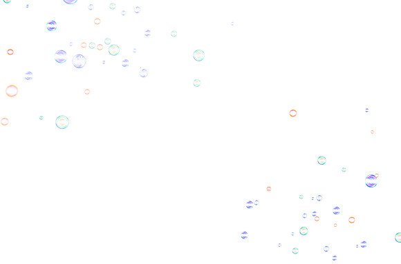 03 bubbles photo overlay