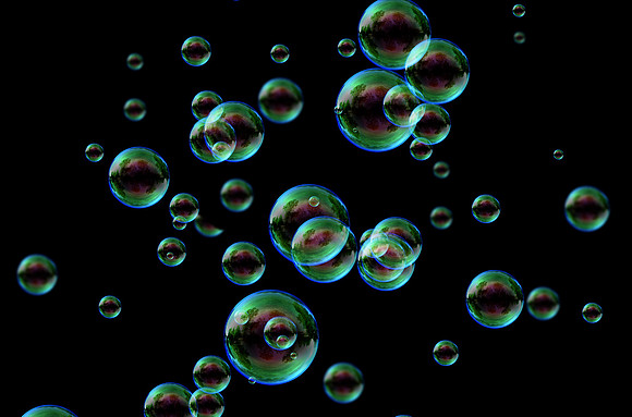 08 bubbles photo overlay