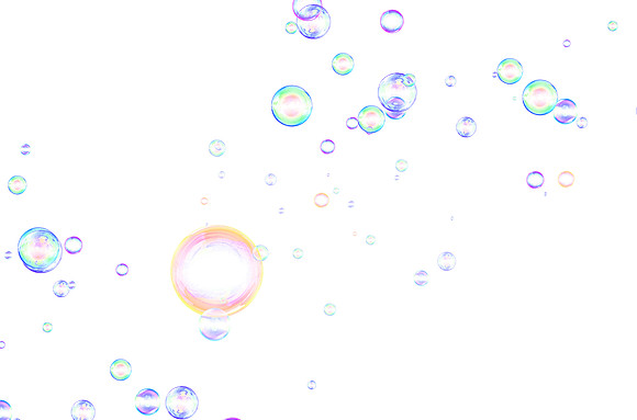 02 bubbles photo overlay